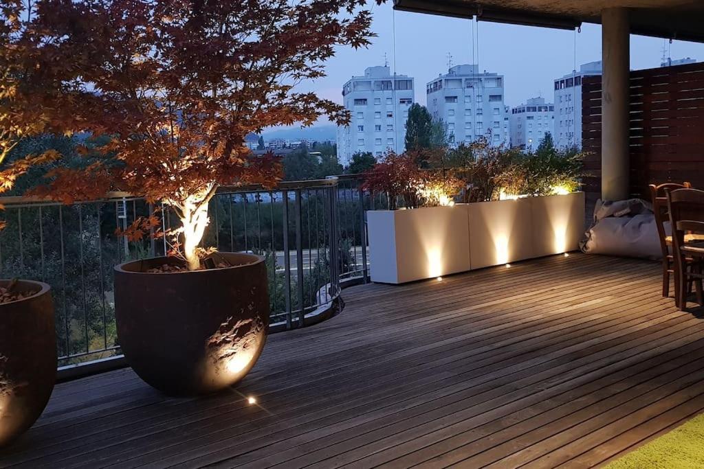 Appartamento Vista San Luca Con Terrazza Panoramica Bologna Eksteriør billede